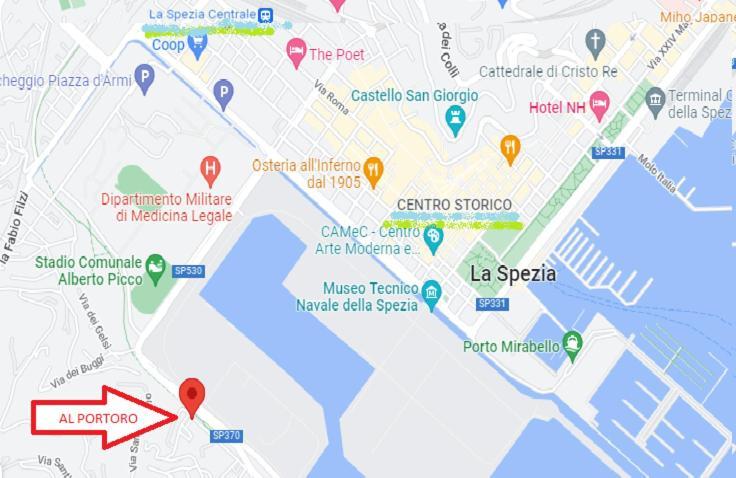 Ferienwohnung Al Portoro La Spezia Exterior foto